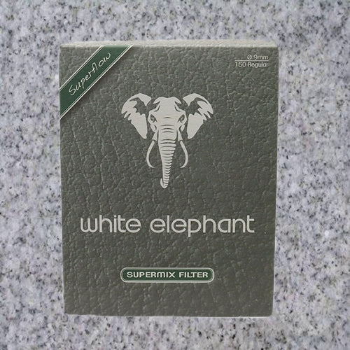 White Elephant 9mm Filters- Supermix - Box of 150