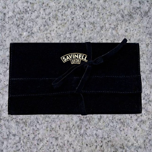 Savinelli: VELVET PIPE POUCH - BLUE