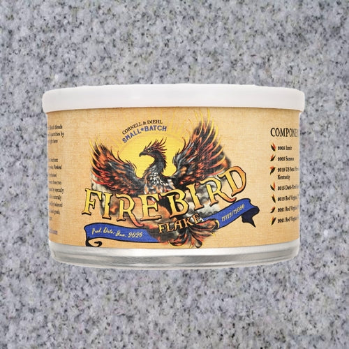 Cornell & Diehl: SMALL BATCH- FIREBIRD FLAKE 2oz 2026