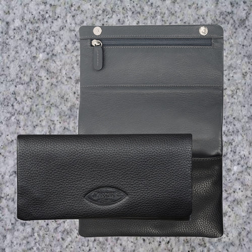 Comoy&#39;s Tobacco Rollup Pouch - Leather