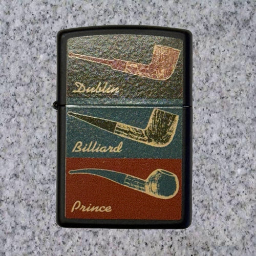 ZIPPO PIPE LIGHTER - DUBLIN/BILLIARD