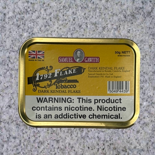 Samuel Gawith: 1792 FLAKE 50g 2019 - C