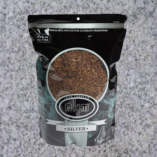 OHM:  SILVER PIPE TOBACCO 16oz
