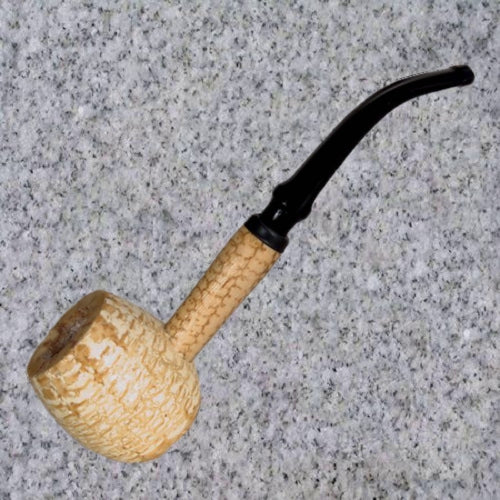 Missouri Meerschaum: DIPLOMAT - APPLE - BENT STEM