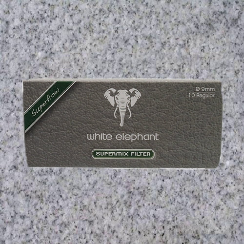 White Elephant 9mm Filters- Supermix - Box of 10