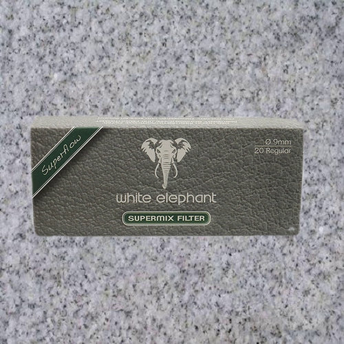White Elephant 9mm Filters- Supermix - Box of 20