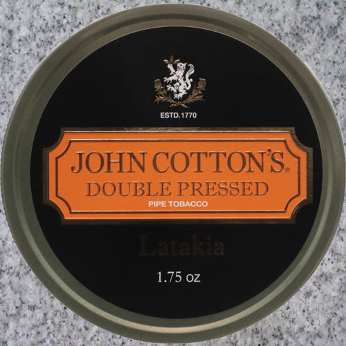 John Cotton&#39;s: DOUBLE PRESSED LATAKIA 1.75oz. - 4Noggins.com