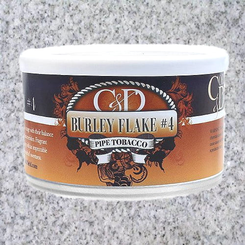 Cornell &amp; Diehl: BURLEY FLAKE #4 2oz