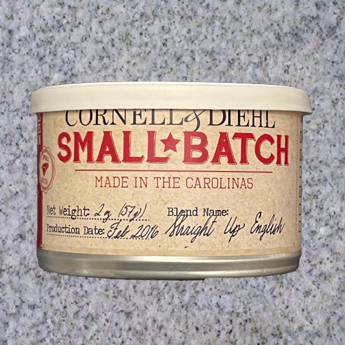 Cornell &amp; Diehl: Small Batch: STRAIGHT UP ENGLISH 2oz 2016 -C