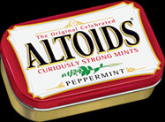 Altoids: PEPPERMINT MINTS 1.76oz. Tin - 4Noggins.com
