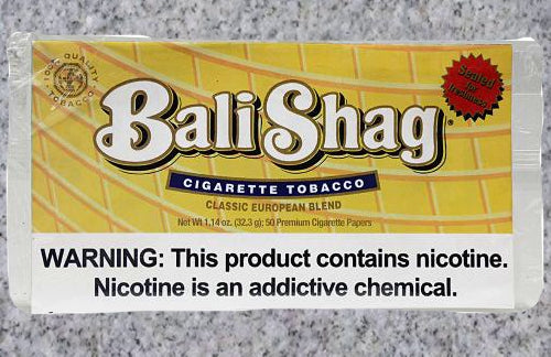 Bali: BALI SHAG GOLD POUCH 1.14oz (33g) - 4Noggins.com