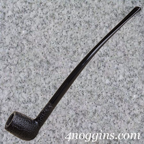 Savinelli: Churchwarden Black Rusticated (104). - 4Noggins.com
