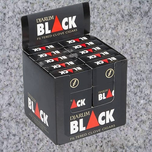 Djarum: DJARUM BLACK FILTERED CIGARS (3.5&quot; x 20)