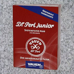 Vauen: DR. PERL 9MM PIPE FILTERS - 100-Box - 4Noggins.com