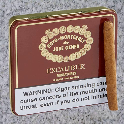 Hoyo De Monterrey: EXCALIBUR MINIATURES (3&quot; x 22)