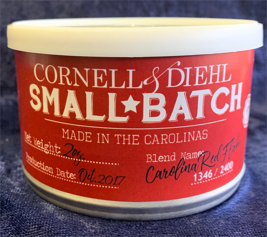 Cornell &amp; Diehl: Small Batch: CAROLINA RED FLAKE 2oz 2017 -C - 4Noggins.com