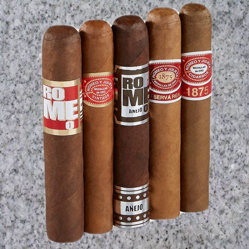 Romeo y Julieta: LOVERS 5 CIGAR SAMPLER