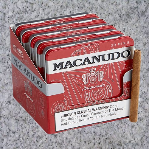 Macanudo: Inspirado Red Mini (Cigarillo) Tin of 20 - 4Noggins.com