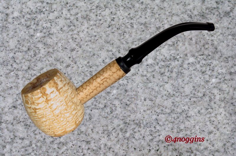 Missouri Meerschaum: DIPLOMAT - APPLE - BENT STEM - 4Noggins.com