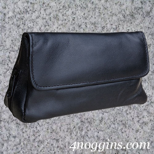 Peterson: CLASSIC 2 PIPE LEATHER COMBO POUCH - 4Noggins.com