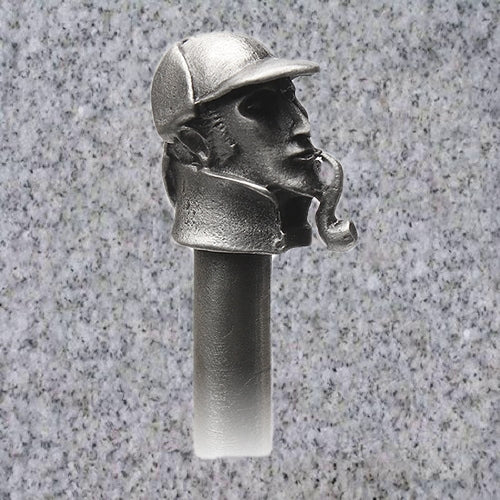 Peterson: PEWTER &quot;SHERLOCK HOLMES&quot; PIPE TAMPER