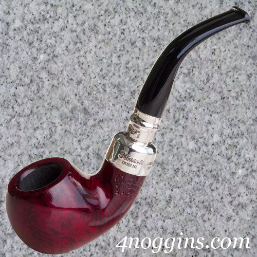 Peterson: Red Silver Spigot (03 Fishtail - 4Noggins.com