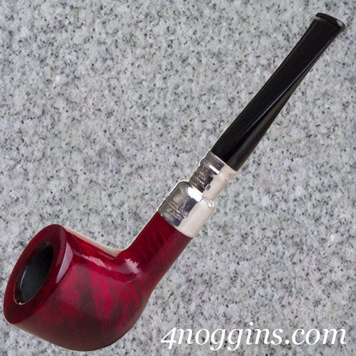 Peterson: Red Silver Spigot (606) Fishtail - 4Noggins.com
