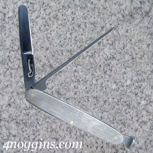 Rodgers of Sheffield: SMOKERS KNIFE - STAINLESS - 4Noggins.com