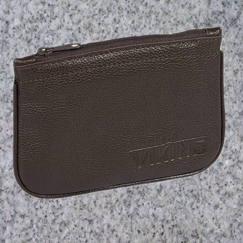 Viking :LEATHER TOBACCO ZIPPER POUCH - 4Noggins.com