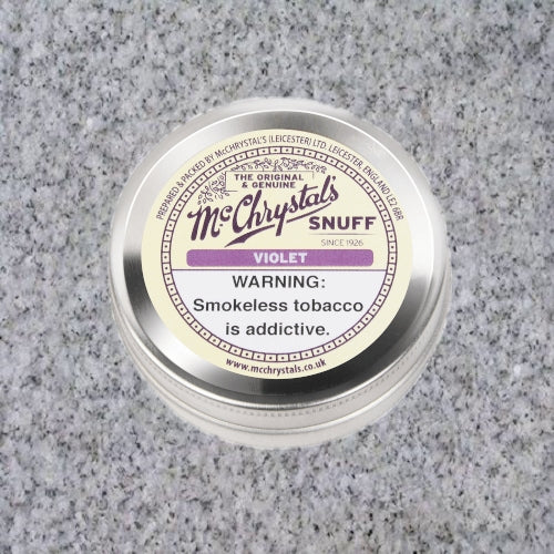 McChrystal&#39;s: VIOLET SNUFF 8g (.28oz) Tin