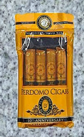 Perdomo: 10TH ANNIVERSARY CHAMPAGNE SAMPLER 4-PACK - 4Noggins.com